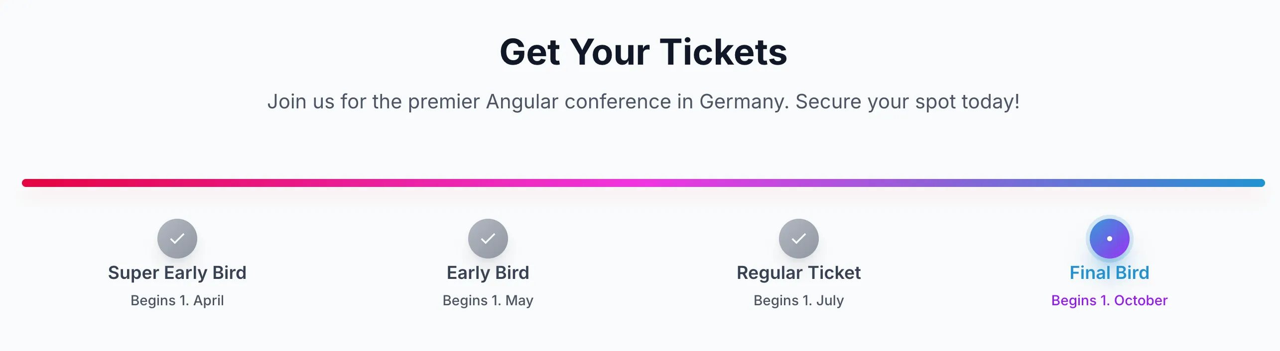 NG-DE Agenda Komponente im finalen Design