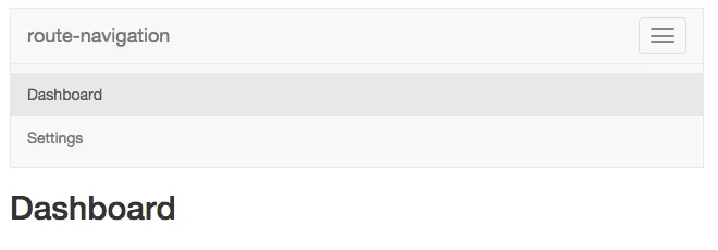 AngularJS Navigation mit $route und Bootstrap