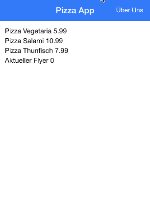 Ionic Navigation Bild