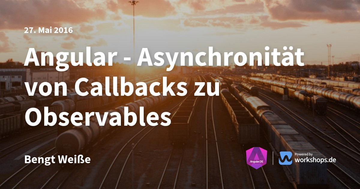 Angular - Asynchronität von Callbacks zu Observables | Angular.DE
